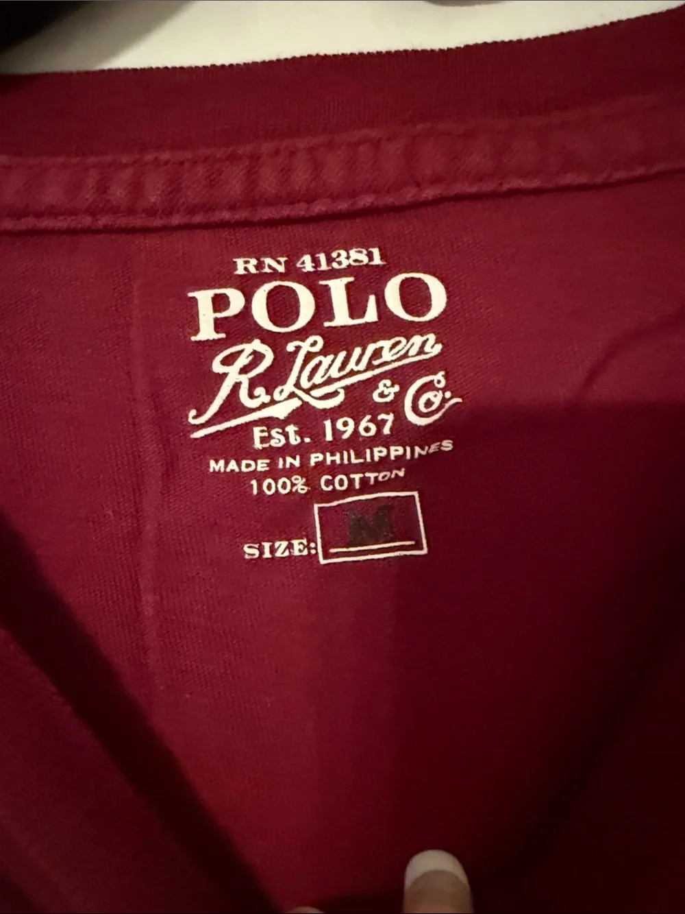 Polo Long Sleeve Tee